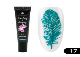 Damgalama ve Çin resmi için jel boya Global Fashion, 8 ml 17
