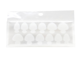 Üst kalıplar için silikon astarlar B, 10 adet.
