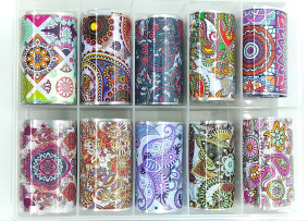 10'lu folyo seti (renkli) 44