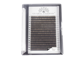 Global Fashion Premium Lashes Karışık Şerit Kirpik Seti (7-13 mm) M 0.10, Siyah