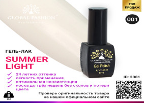 Jel cila Global Fashion Summer Light 001, 8 ml