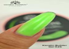 Keratin Builder Jel Tırnak Jeli 15g K25 Neon Yeşil
