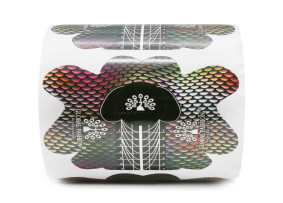 Tek kullanımlık manikür kalıpları, 300 adet, yılan