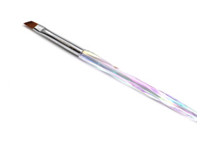 Global Fashion Düz Açı Jel Fırçası #8