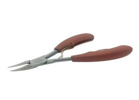 Tırnak makası, kahverengi saplı