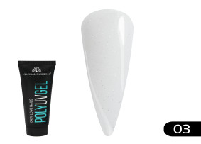 Parıltılı Polygel (Polygel with shimmer) Global Fashion 30 g 03