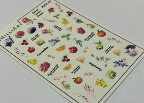 Büyük çıkartma, 9,5*6,5 cm, MAX-165