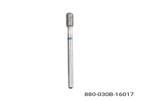 Elmas tırnak eti ucu, yuvarlak silindir, mavi çentik 880/030B