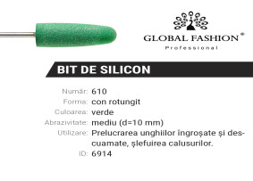 Kauçuk parlatma pedi (orta) QW-L 610