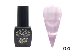 Kedi Gözü Jel Cila Platin 04