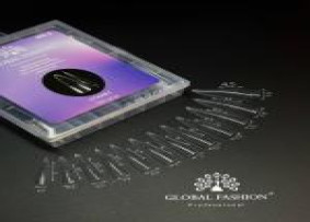 Global Fashion No. 2 Yeniden Kullanılabilir Üst Kalıplar, 120 Adet, Stiletto