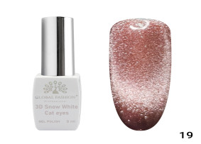 Kedi Gözü 3D Jel Cila Pamuk Prenses 19