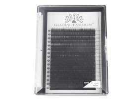 Global Fashion Premium Kirpikler Karışık Şerit Kirpik Seti (7-12 mm) Uzunluk 0,10