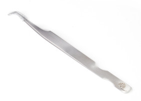 Global Fashion Profesyonel Kavisli Kirpik Cımbızı, Gümüş 7