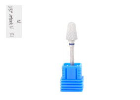 Seramik nozul, mavi çentikli koni, M 3/32 Şemsiye ST (C)