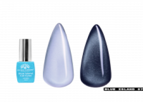 Kedi Gözü Jel Cilası, Global Moda, Mavi Ada Kedi Gözü 8 ml, 07