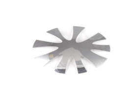 Fransız manikürü oluşturmak için metal plaka #K