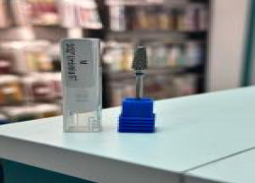 Mavi çentikli karbür uç M 3/32 Büyük Şemsiye ST