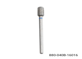 Elmas tırnak eti ucu, yuvarlak silindir, mavi çentik 880/040B