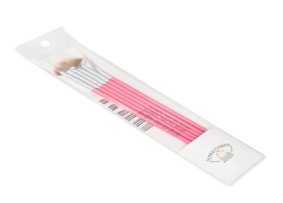 Global Fashion B-9 Jel Fırçalar, 6 Adet, Pembe