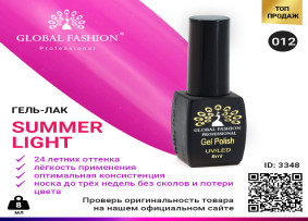 Jel cila Global Fashion Summer Light 012, 8 ml