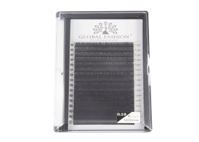 Global Fashion Premium Kirpikler Karışık Şerit Kirpik Seti (7-15 mm) C 0.10