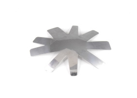 Fransız manikürü oluşturmak için metal plaka #H