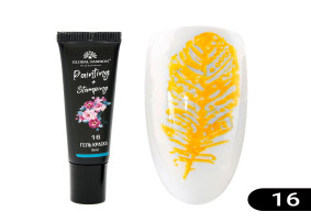 Damgalama ve Çin resmi için jel boya Global Fashion, 8 ml 16