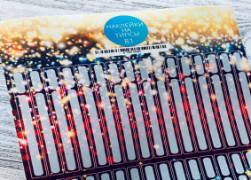 İpuçları için çıkartmalar, beyaz arkalı A5 formatı, 81 20