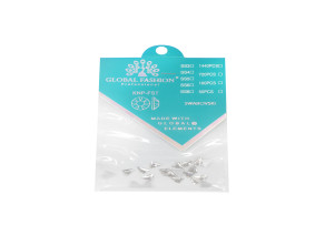 Swarovski kristal taşlar, üçgen, 20 adet.