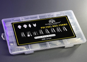 Kirpik uzatma seti, üst formlar + 8 çeşit ek parça, 288 adet.