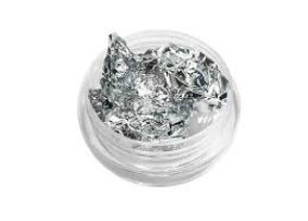 Dekoratif folyo, Gümüş varak, 1 adet.