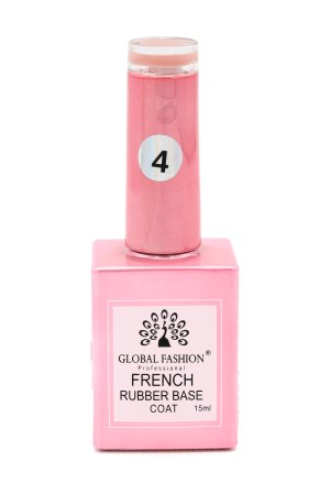 Kauçuk Baz FRENCH , 15 ml, Global Fashion 04