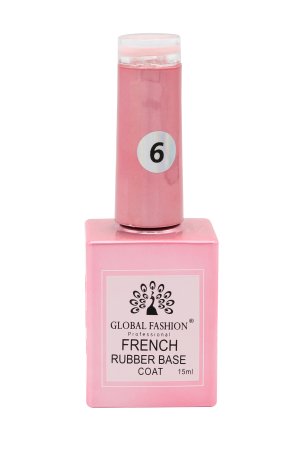 Kauçuk Baz FRENCH , 15 ml, Global Fashion 06