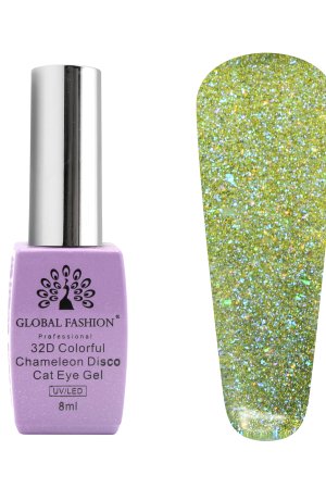 Kedi Gözü Jel Cila 32D Bukalemun Disko 8 ml, 267