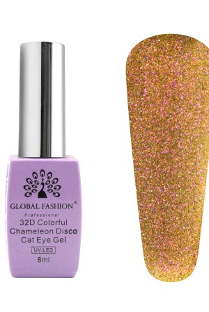 Kedi Gözü Jel Cila 32D Bukalemun Disko 8 ml, 268