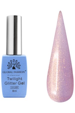 TWİLİGHT GLİTER GEL KALICI OJE 8 ml, 201