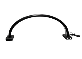 Büyük gölgesiz kemer lambası siyah