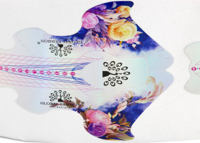 Tek kullanımlık manikür kalıpları 300 adet.