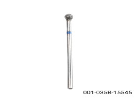 Elmas tırnak eti ucu, top, mavi çentik 001/035B