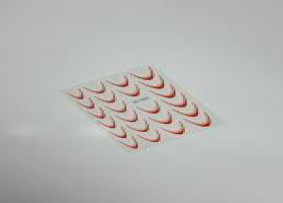 SD-1927 ceketi için çıkartmalar, kırmızı