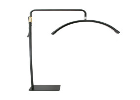 Gölgesiz ayaklı lamba, siyah renk