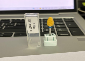 Seramik sarı nozul, mavi çentikli mısır M-Sarı Alev ST(C)