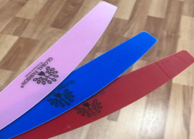 Değiştirilebilir dosyalar için plastik taban, ay, çeşitli renkler