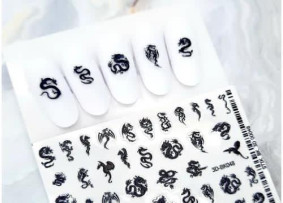 Kendinden yapışkanlı 3D sticker BK 48