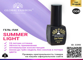 Jel cila Global Fashion Summer Light 008, 8 ml
