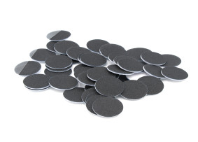 Pedikür diskleri için yapışkanlı yedek törpüler, 20 mm, #240, 50 adet.