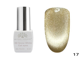 Kedi Gözü 3D Jel Cila Pamuk Prenses 17